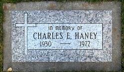 Charlie Haney headstone